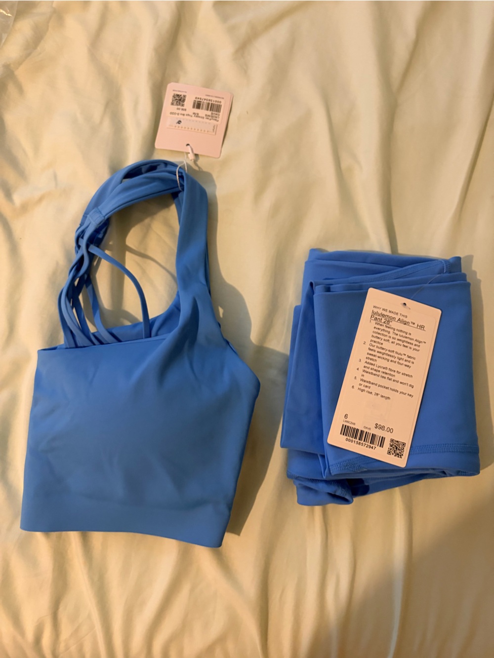 NWT Lululemon Align HR Leggings & FlexyFlex Strappy Bra D-DDD